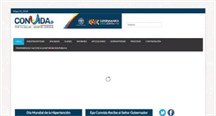 Desktop Screenshot of convida.com.co