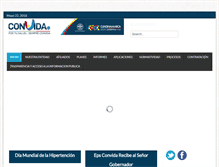 Tablet Screenshot of convida.com.co